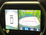 【全方位モニター用カメラ】専用のカメラにより、上から見下ろしたような視点で360度クルマの周囲を確認することができます☆死角部分も確認しやすく、狭い場所での切り返しや駐車もスムーズに行えます。
