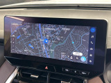 【12.3インチワイドナビ】高級感とインパクトのある大型ワイドナビを装備。各種オーディオ操作はもちろん、横長ワイド画面でのマップ2分割表示など、利便性も高いナビです♪