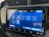 ブルートゥースに接続することにより、スマホに入ったお気に入りの音楽を車内で楽しむことができます♪あると本当に便利な機能になっています!