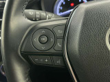 ステアリングスイッチ装備!運転しながら手元でオーディオの操作などができます。