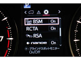 インフォーメーション画面です。運転のサポートをしてくれます。