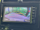 【バックカメラ】駐車時に後方がリアルタイム映像で確認できます。大型商業施設や立体駐車場での駐車時や、夜間のバック時に大活躍!運転スキルに関わらず、今や必須となった装備のひとつです!