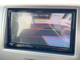 【バックカメラ】駐車時に後方がリアルタイム映像で確認できます。大型商業施設や立体駐車場での駐車時や、夜間のバック時に大活躍!運転スキルに関わらず、今や必須となった装備のひとつです!