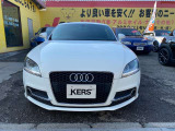 TTクーペ 2.0 TFSI Sラインパッケージ 純正ナビ TV BT ハーフレザー 車高調
