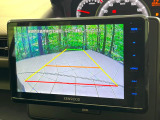 【バックカメラ】駐車時に後方がリアルタイム映像で確認できます。大型商業施設や立体駐車場での駐車時や、夜間のバック時に大活躍!運転スキルに関わらず、今や必須となった装備のひとつです!