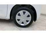 純正スチールホイールキャップ付です!タイヤサイズは155/65R14