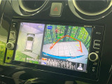 【アラウンドビューモニター】専用のカメラにより、上から見下ろしたような視点で360度クルマの周囲を確認することができます☆死角部分も確認しやすく、狭い場所での切り返しや駐車もスムーズに行えます。