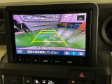 バックモニター付きで、車庫入れやバック時の後方確認をサポート。