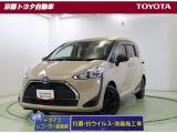 乗り降りしやすい低床デザイン。愛嬌のあるフロントフェイスの【シエンタ】。2列シートで人も荷物もしっかり乗れるファンベース。室内が黒で統一され大人な雰囲気の特別仕様車セーフティエディションです。