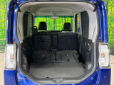 普段のお買い物や通勤、送迎等に十分な荷室スペースを確保しております。セカンドシートを倒すと、大きな荷物の積載も可能です♪