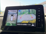 【アラウンドビューモニター】専用のカメラにより、上から見下ろしたような視点で360度クルマの周囲を確認することができます☆死角部分も確認しやすく、狭い場所での切り返しや駐車もスムーズに行えます。