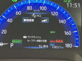 視認性のいいメーターを採用しており、快適なドライブをサポートします。