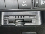 ETC車載器付きです。高速道路の料金所もスムーズに通過できます。