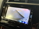 バックギアに入れるだけで自動でリヤカメラに切り替わります!車庫入れやバックが苦手な方にオススメ!