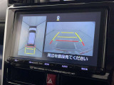 後方の見える安心をお届けするバックガイドモニター付:バックするときのアシストラインもあって楽々バック!車庫入れや縦列駐車をサポートし、苦手な駐車も安心です!今やもう手放せない装備ですネ♪