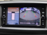 【アラウンドビューモニター】空から見下ろしているような視点で周囲を確認できます。スムースな駐車をサポートします♪