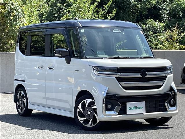 スペーシアカスタム ハイブリッド(HYBRID)  XSターボ ワンオーナー 修復歴無し