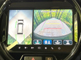 【全方位モニター用カメラ】専用のカメラにより、上から見下ろしたような視点で360度クルマの周囲を確認することができます☆死角部分も確認しやすく、狭い場所での切り返しや駐車もスムーズに行えます。