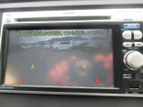バックカメラの画像です。車庫入れや駐車が苦手な方でも後部が確認でき安心感がアップします
