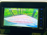 【バックカメラ】駐車時に後方がリアルタイム映像で確認できます。大型商業施設や立体駐車場での駐車時や、夜間のバック時に大活躍!運転スキルに関わらず、今や必須となった装備のひとつです!