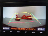 バックガイドモニターを装備しています、車庫入れもラクラクです。