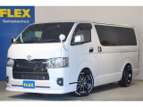 【厳選中古】ハイエースバン ダークプライムⅡ  ディーゼル2WD ローダウンスタイル エアロ 新品17インチAW/ナスカータイヤ付き☆