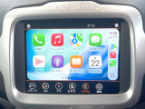 ●Apple Car Play:スマホとの有線接続で、ナビ・オーディオ再生などスマホのアプリ機能が画面でも使える便利機能です!