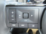 ステアリングスイッチ付き!運転中のオーディオ操作も簡単です!