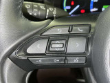 ステアリングスイッチ装備!運転しながら手元でオーディオの操作などができます。