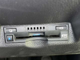 ETC車載器付きです。高速道路の料金所もスムーズに通過できます。