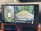 【パノラマモニター】専用のカメラにより、上から見下ろしたような視点で360度クルマの周囲を確認することができます☆死角部分も確認しやすく、狭い場所での切り返しや駐車もスムーズに行えます。