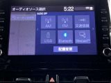 ディスプレイオーディオを装備。スマホとクルマをつなぐことでいろんなサービスが楽しめます。