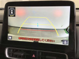 後方の見にくい視界もバックモニターで確認サポートして駐車時も安心☆