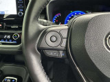 ステアリングスイッチ装備!運転しながら手元でオーディオの操作などができます。