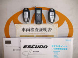 スマートキー&エンジンスターター付。取扱説明書とメンテナンスノートもあります☆品質評価シート付いてます!