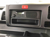 AM/FMラジオ付きです。