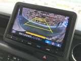 リアカメラがついているので、駐車や後進の際にとても便利です♪