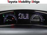 昼間でもくっきり見やすい、高質感メーターです。