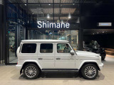 /認定中古車2年保証/1オーナー車/Gmanufakturプログラム/ラグジュアリーPKG/アダプティブダンピングシステム/ボディ同色スペアタイヤリング/内装ナッパレザー・プラチナホワイト/レッドシートベルト