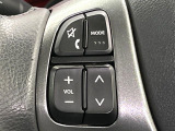 【ステアリングスイッチ】運転中、前方から目線をそらすことなく、オーディオ等の操作が可能な便利機能!安心&快適なドライブを演出してくれます♪