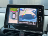 上から見たような映像で駐車をサポート!苦手な駐車も心強いですね!