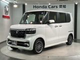 全国納車可 第三者機関証明書付 H SENSING 新車保証 試乗車 ワンオーナー ナビLXU-242NBi TV Rカメラ CD録音 BTオ-ディオ DVD装備のN-BOXカスタム ターボ入庫