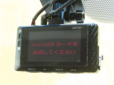 社外ドラレコを装着(保証対象外となります)