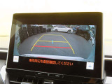 車庫入れもお任せのバックカメラ付き!
