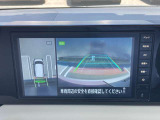 アラウンドビューモニター付です。上から丸見え、車庫入れも安心!