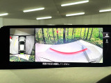 【360&deg;ビューモニター】専用のカメラにより、上から見下ろしたような視点で360度クルマの周囲を確認することができます☆死角部分も確認しやすく、狭い場所での切り返しや駐車もスムーズに行えます。