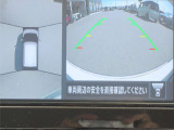 〔MOD付アラウンドビュー〕自車を上から見下ろす様な映像が映し出される全周囲型アラウンドビューモニターには移動物検知も付いており車庫入れも安心楽々ですね!