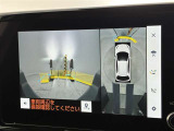 フロントカメラは運転席よりも前の視界を確保することで事前に危険を予知し、事故や衝突を防ぎます。