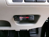ETC車載器を装備しています。高速道路の料金所もストレスなく通行できます。