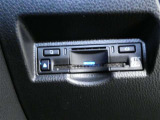 ETC車載器付きです。高速道路の料金所もスムーズに通過できます。